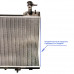 Радиатор охлаждения Chery Jaggi S21-1301110 Уценка (Кимо/ Джаги)